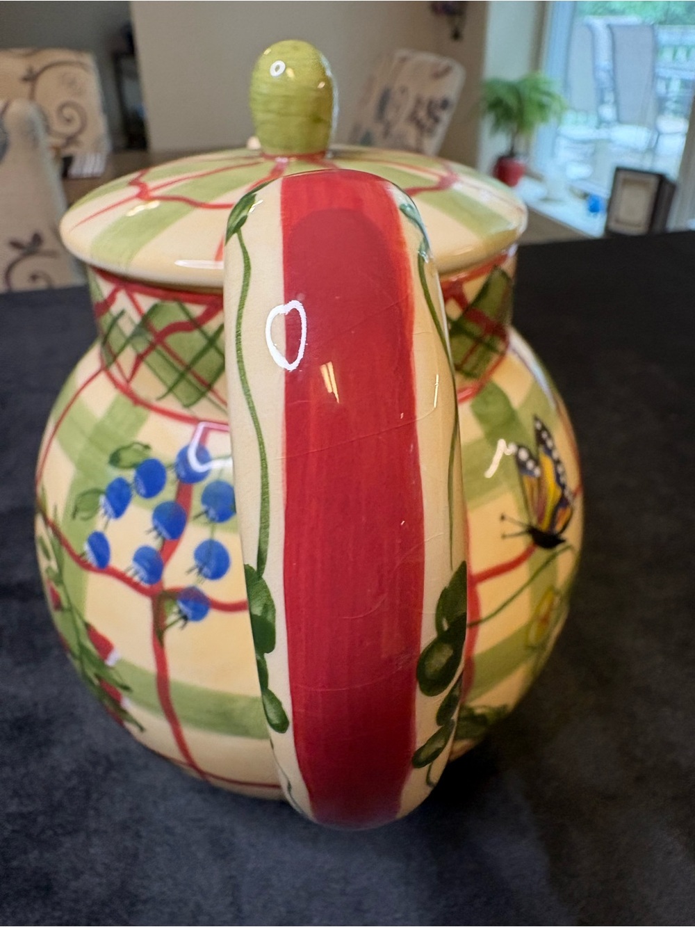 Vintage Flowers, Inc Ballon’s Ceramic Teapot - Picture 4 of 10